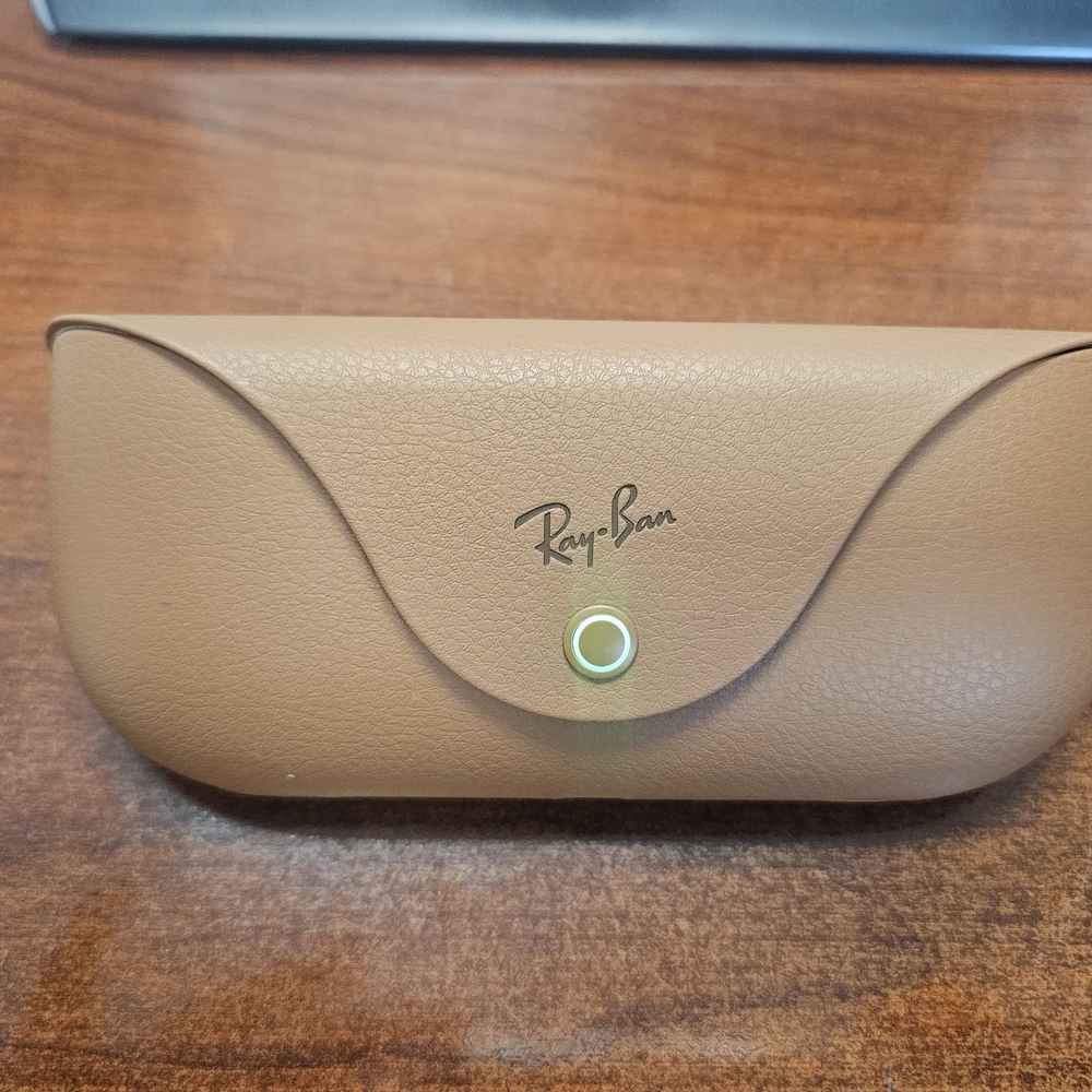 Ray-Ban Tan Glasses Case